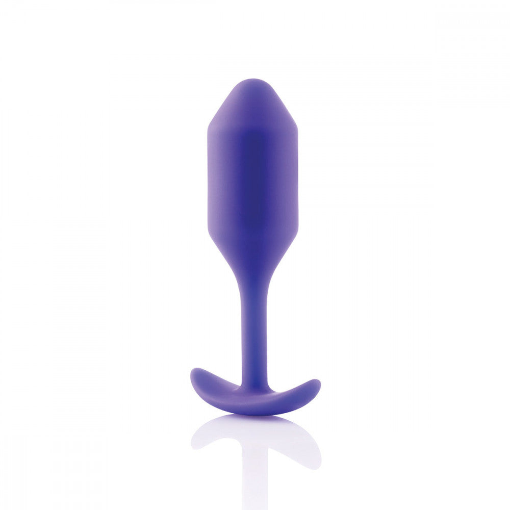 B-Vibe Purple Snug Plug 2 Anal Toy - Melody's Room
