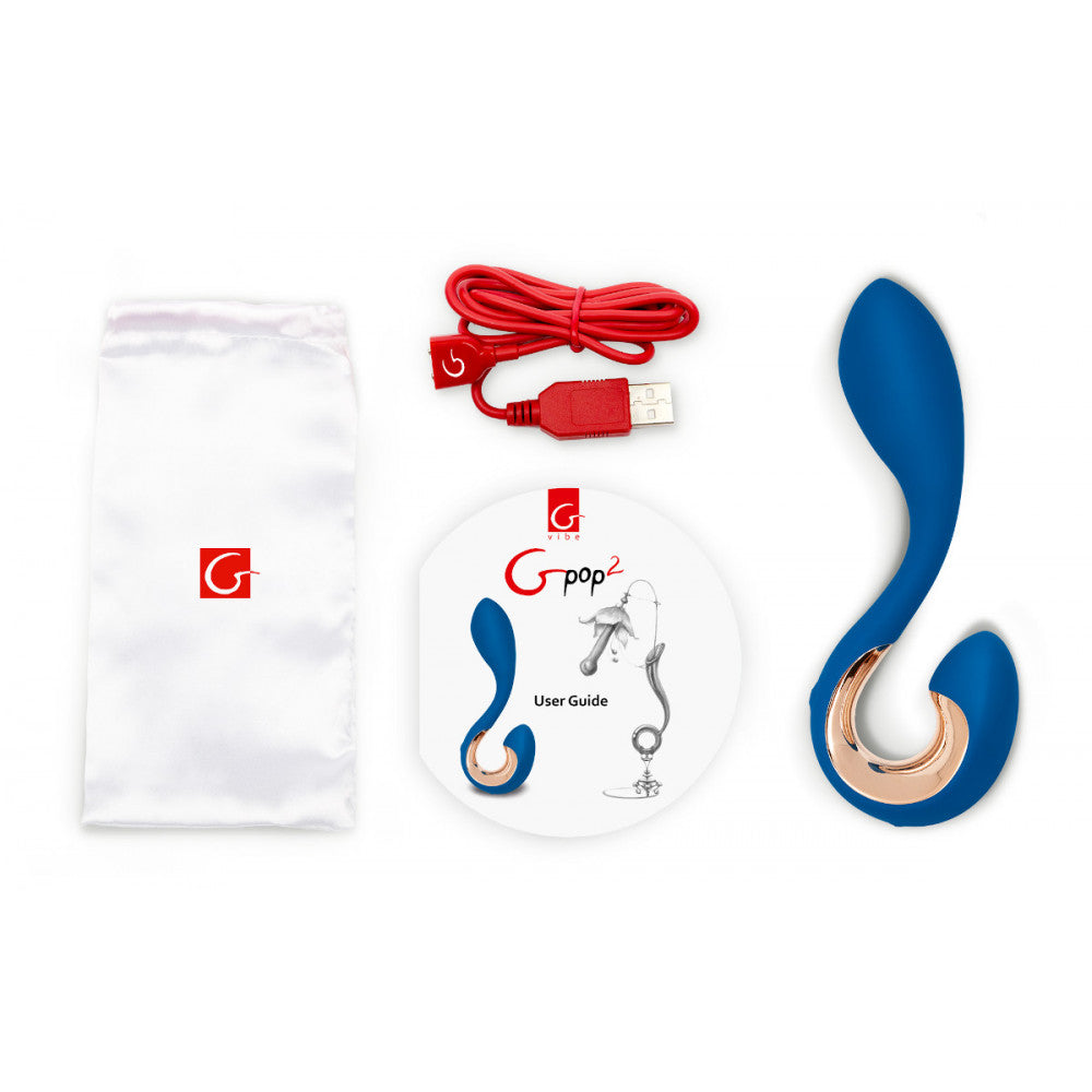 Indigo G-Vibe Gpop 2 Plug (Packaging) - Melody's Room