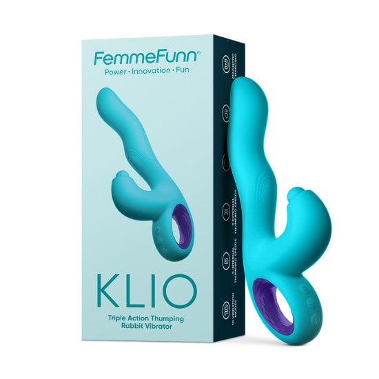 Femme Funn Klio Triple Action Thumping Rabbit Vibrator | Melody's Room