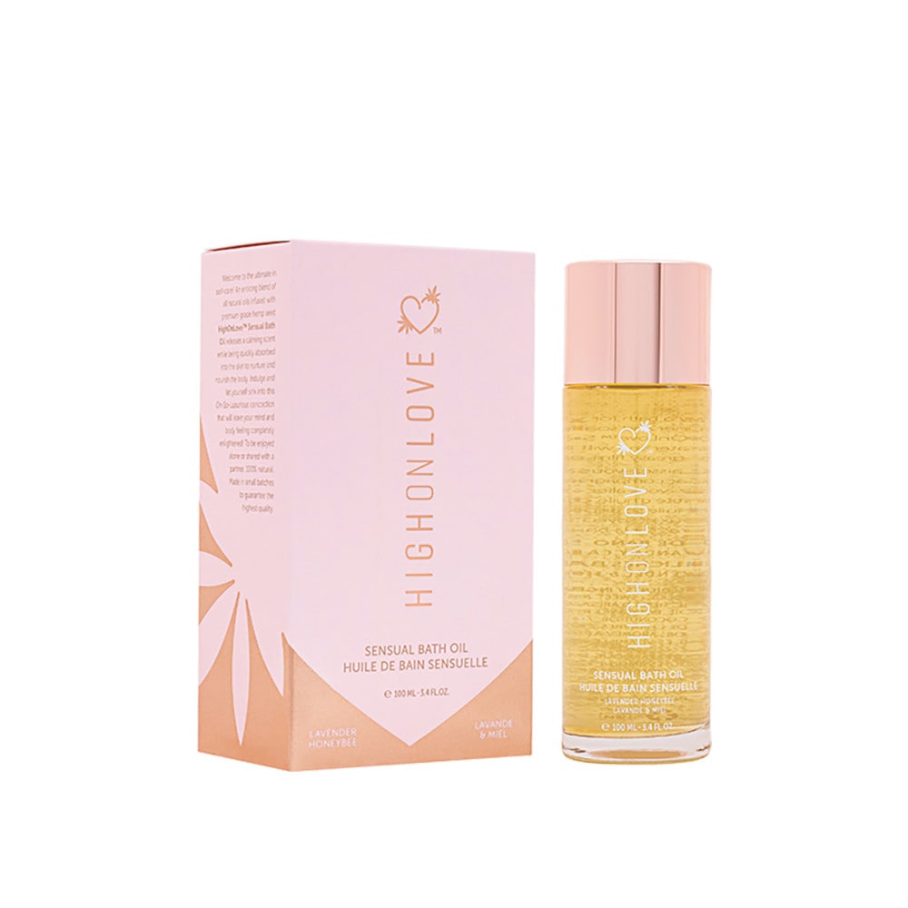 HighOnLove Lavender Honeybee Bath Oil | Melody's Room
