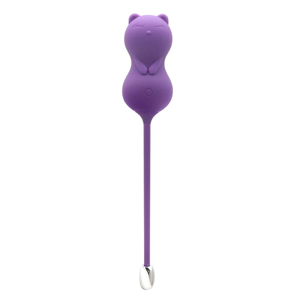 Emojibator Paula Kitty Cat Kegel Ball Vibrator | Melody's Room