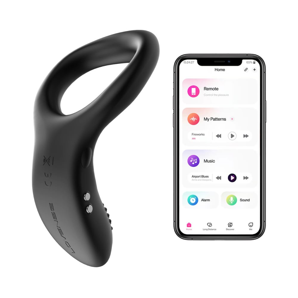 Lovense Diamo Vibrating Remote-Controlled Cock Ring | Melody's Room