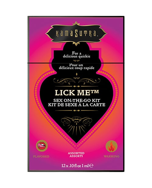 Kama Sutra Lick Me Flavored Sex to Go Kit | Melody's Room