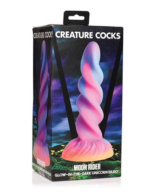 Moon Rider Glow in the Dark Unicorn Dildo by Creature Cocks | Melody's Room