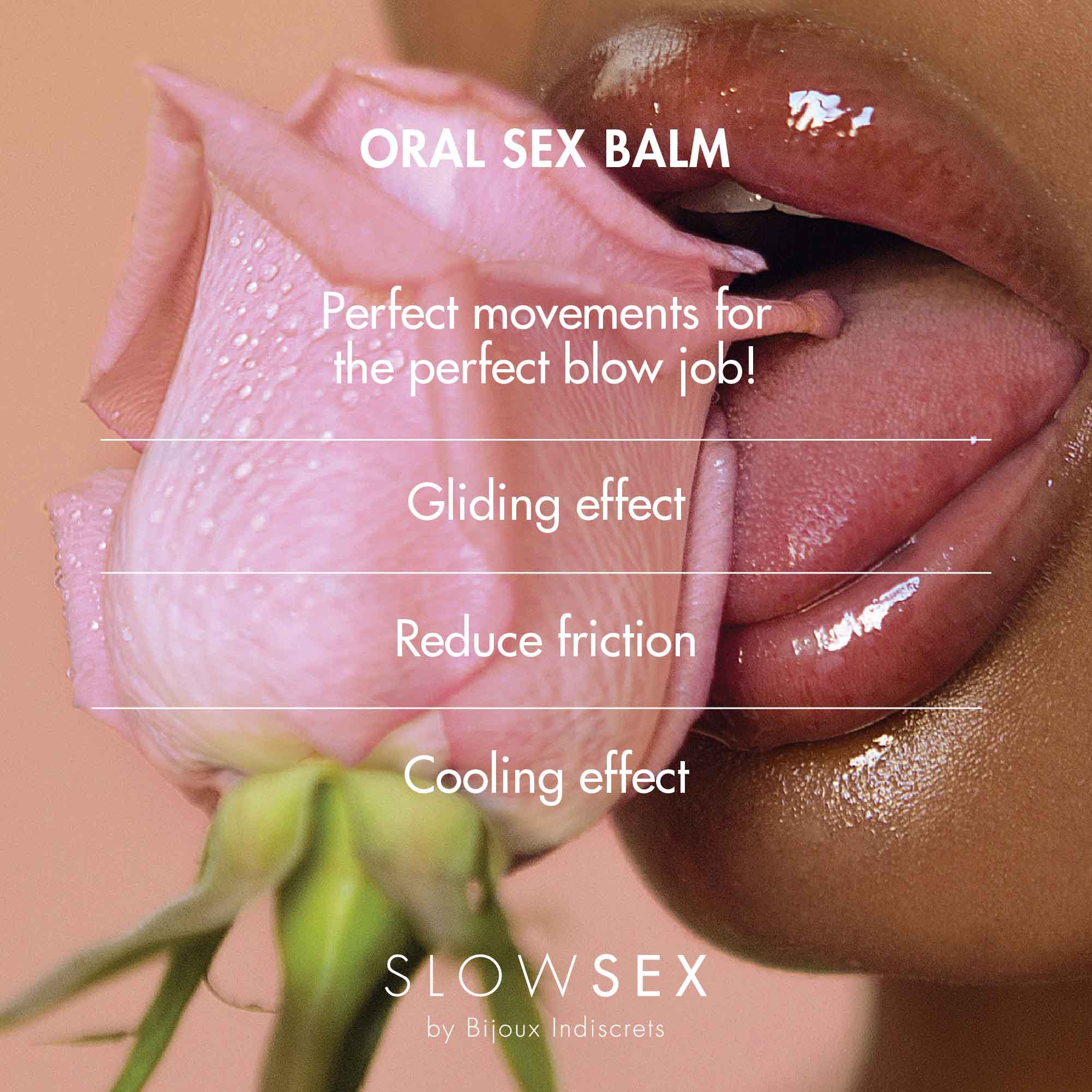 Bijoux Indiscrets Slow Sex Oral Sex Balm (model) - Shop Melody's Room