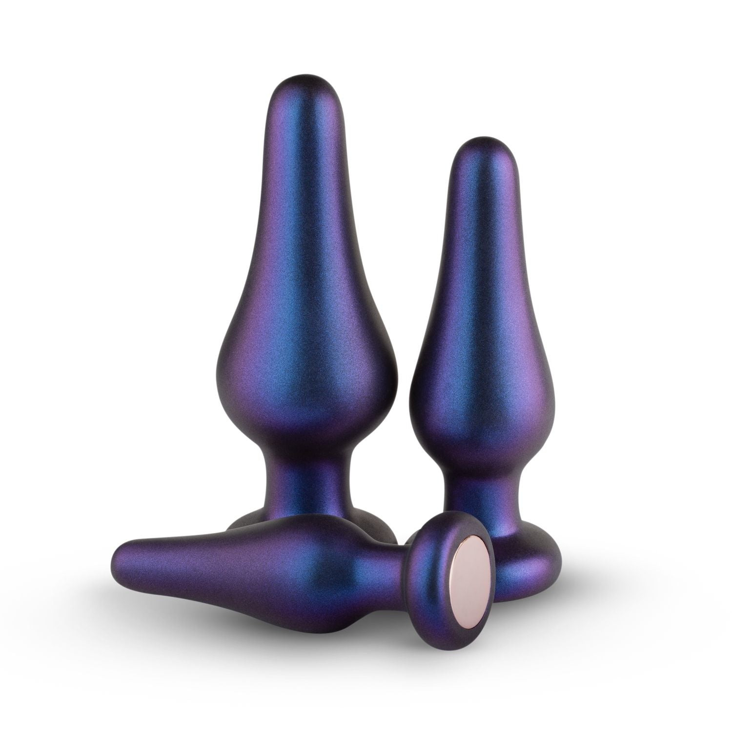 Hueman Comets Purple Butt Plug Set of 3 - Melody's Room