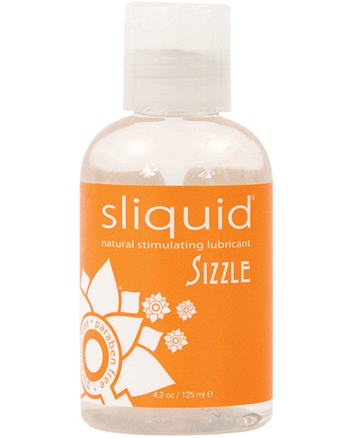 Sliquid Natural Sizzle Water Based Lubricant - Melody's Room