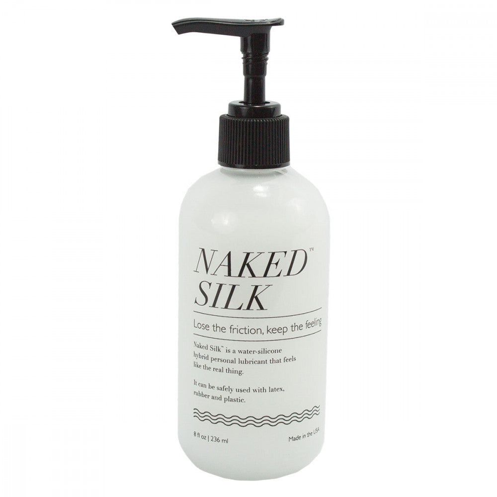 Naked Silk Hybrid Lube 8.7 oz. - Melody's Room