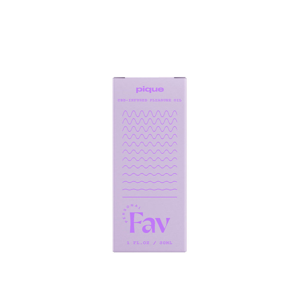 Personal Fav Pique CBD Pleasure Oil Lube - Melody's Grimes