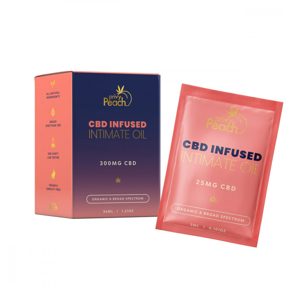 Privy Peach CBD Intimate Oil - Melody's Room