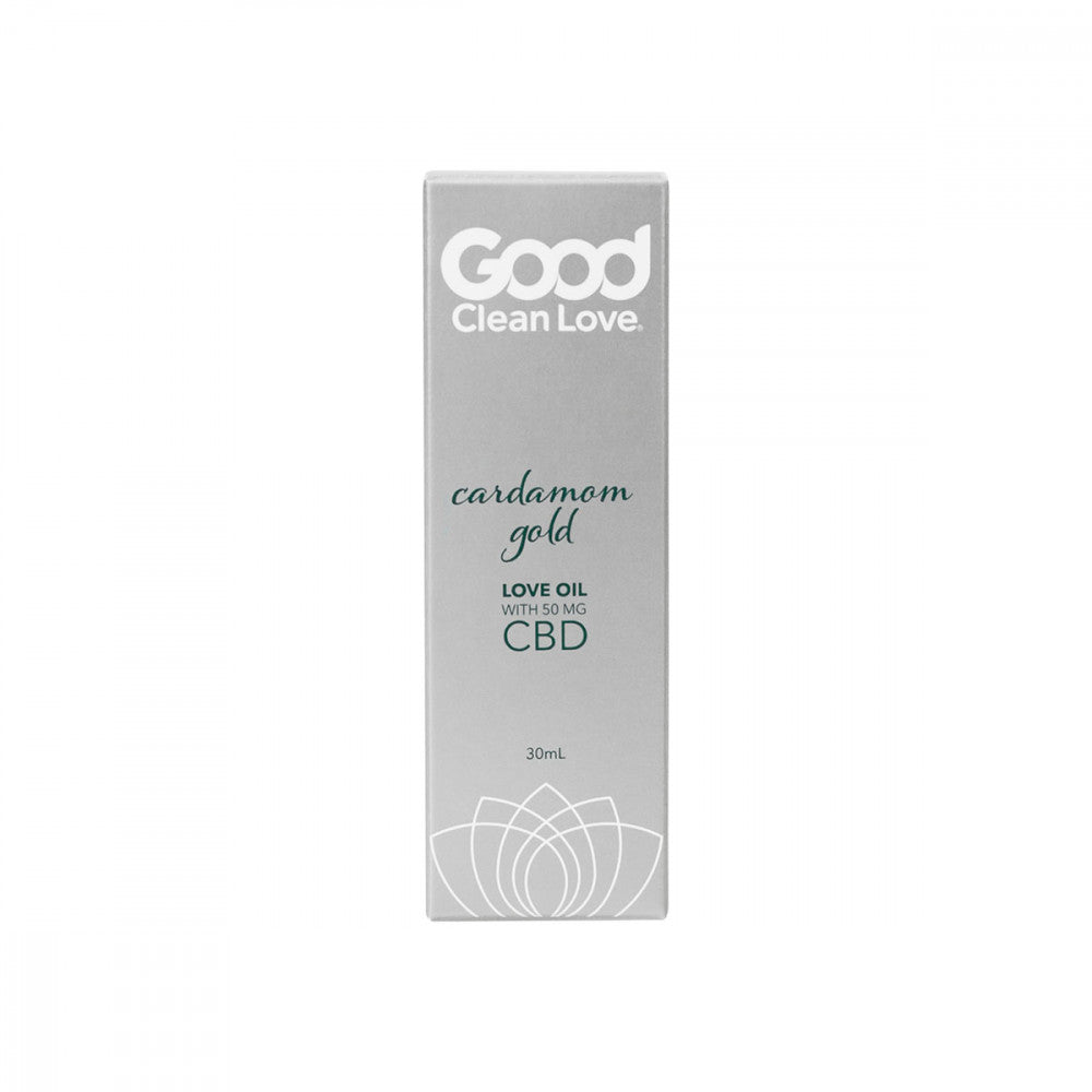 Good Clean Love Cardamom Gold CBD Love Oil - Melody's Room