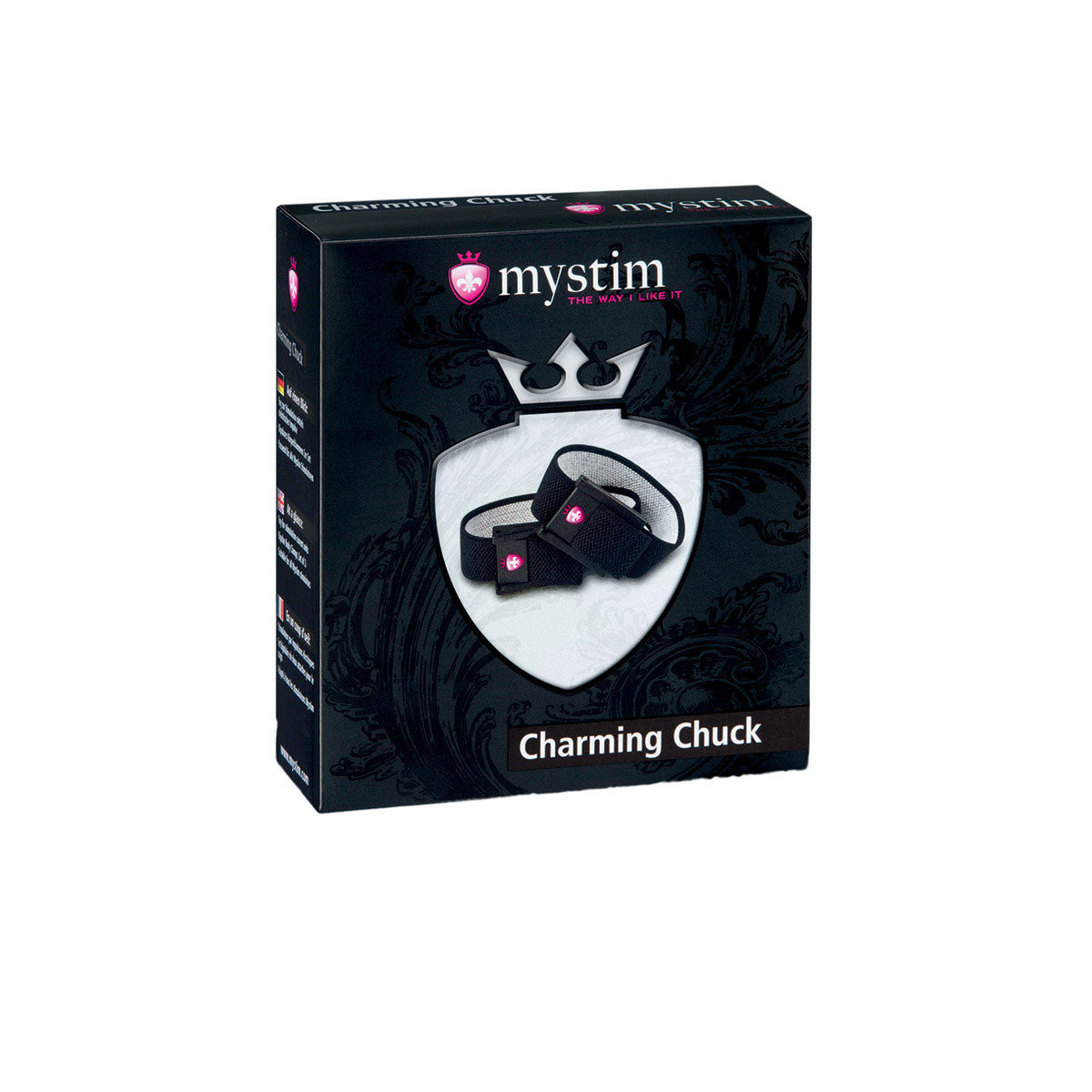 Mystim Charming Chuck - Strap Set of 2 w/ 2mm Adaptor in Melody's Room