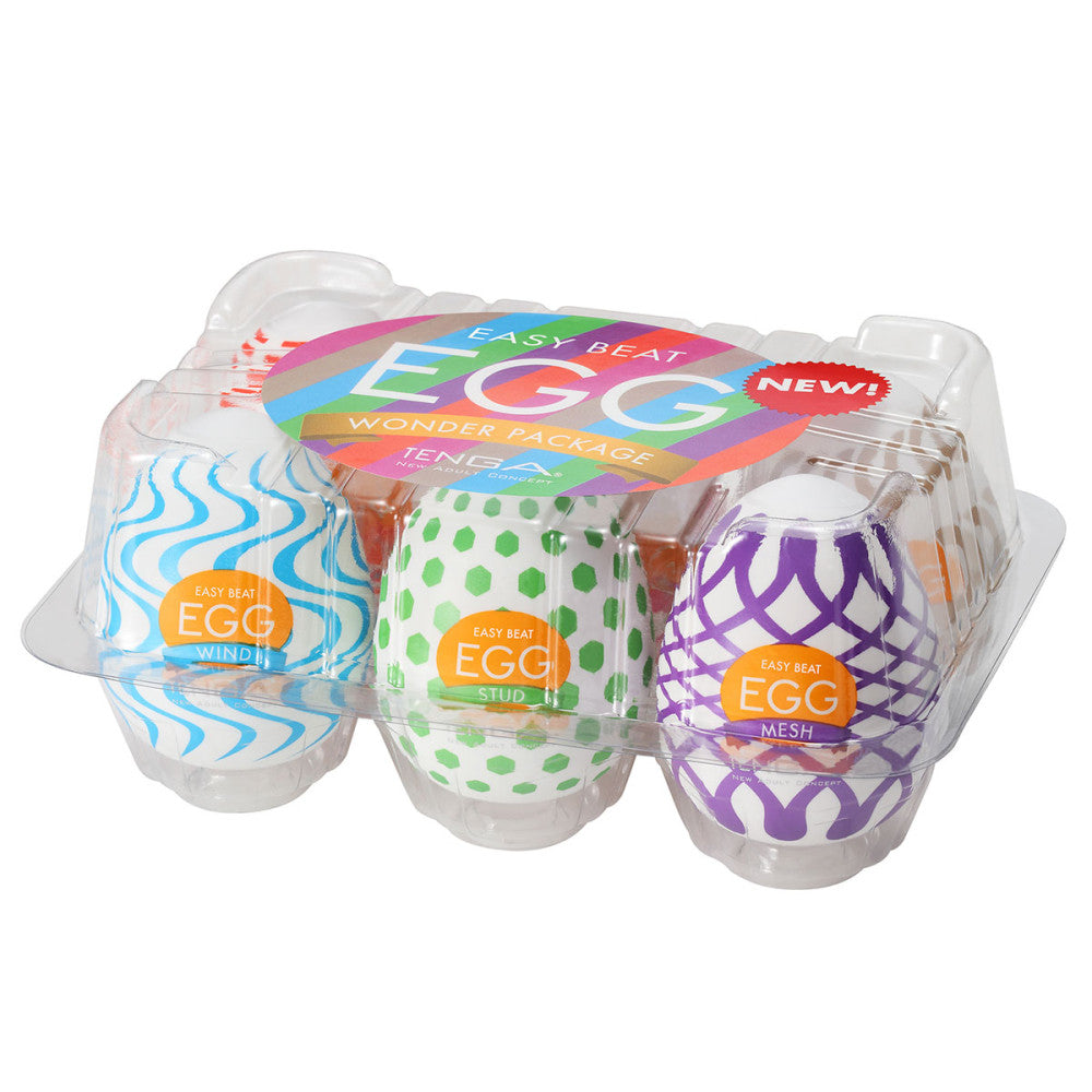 Tenga Easy Beat Egg 6pk - Wonder Men's Stroker - Melody's Room