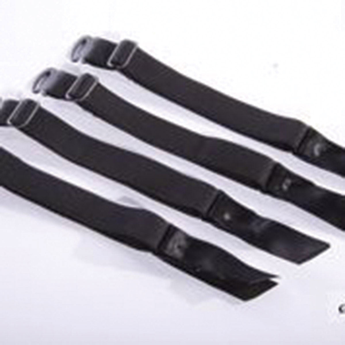 Removable Black Garters Set 4pc by Spareparts Hardwear | Melody's Room