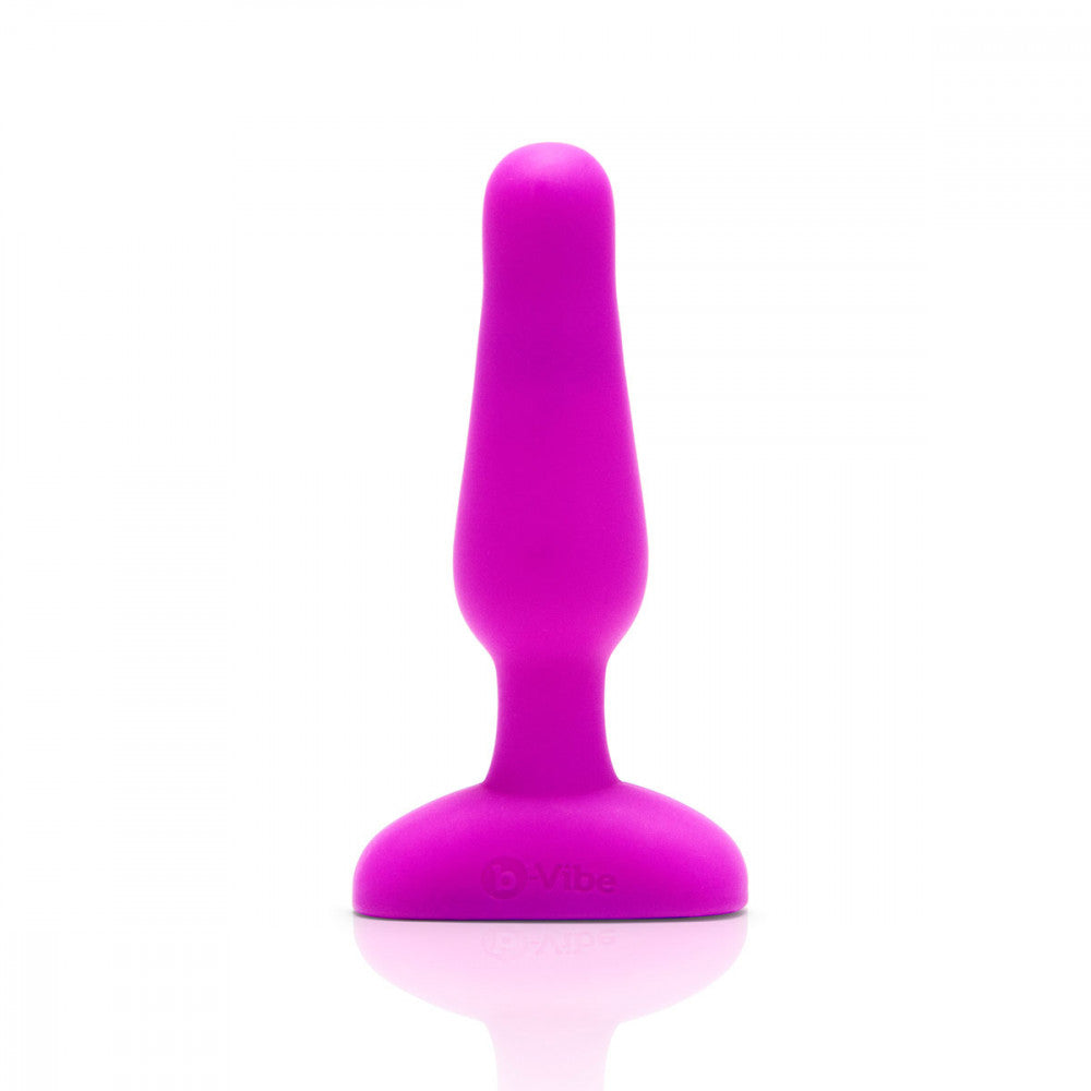 B-Vibe Fuchsia Novice Booty Plug - Melody's Room