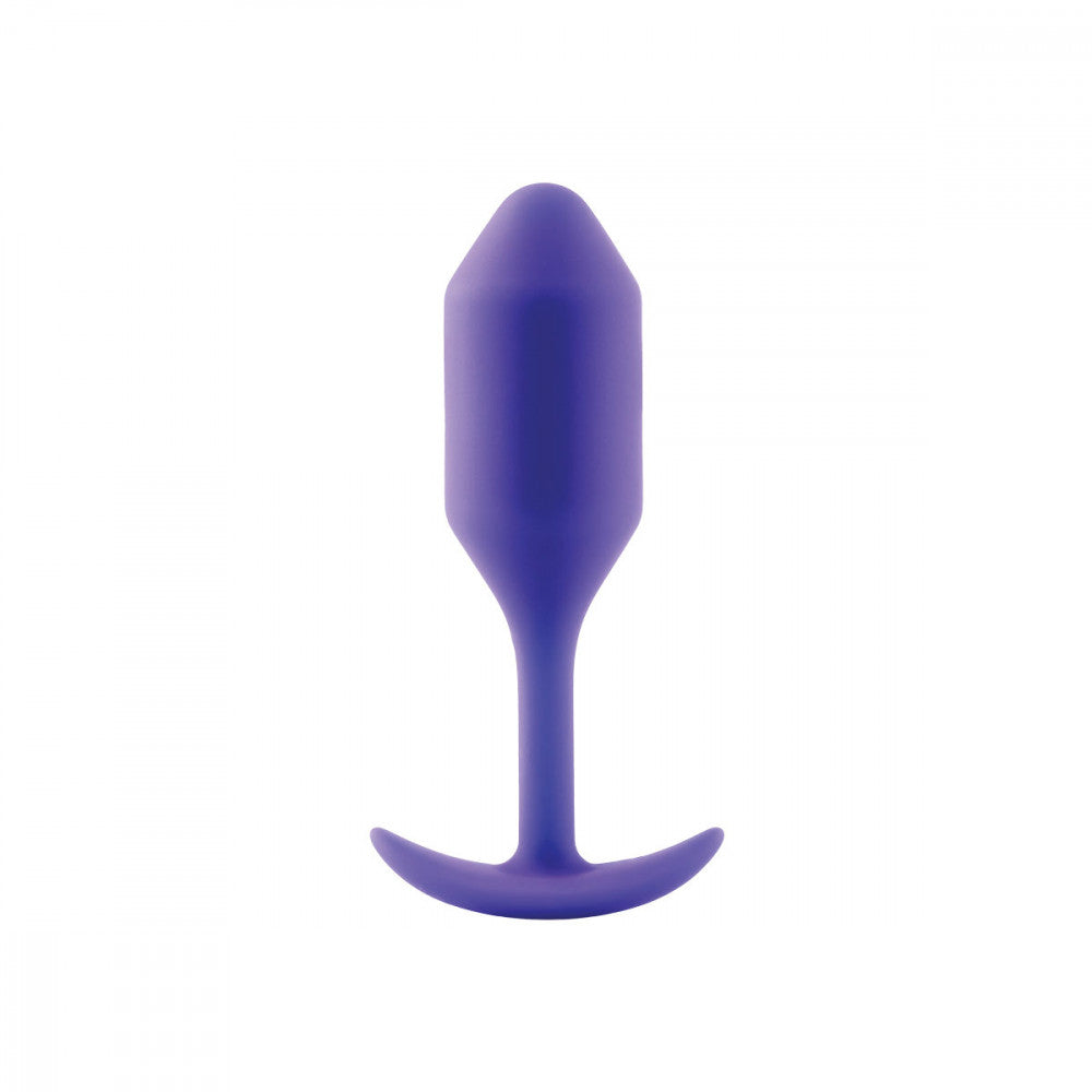 B-Vibe Purple Snug Plug 2 Anal Toy - Melody's Room