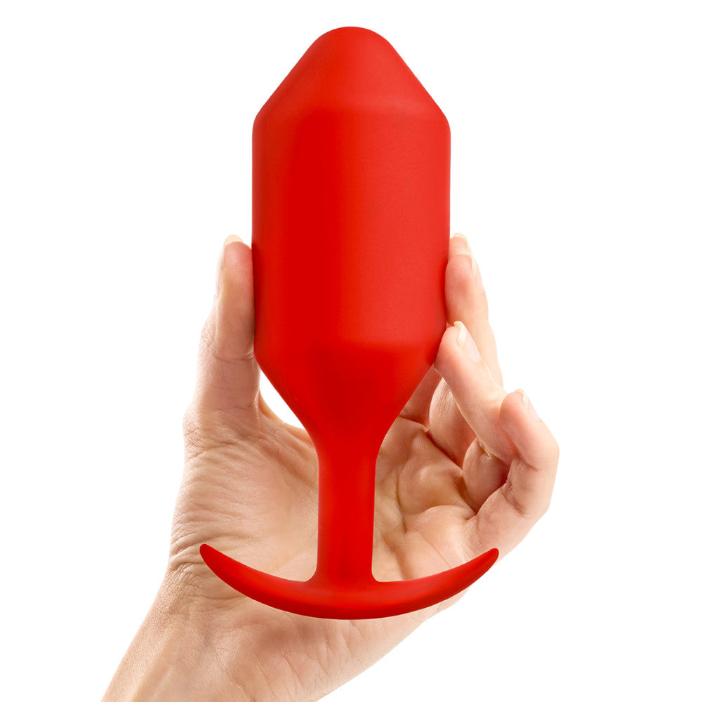 B-Vibe Snug Plug 6 XXXL Black Anal Toys - Melody's Room