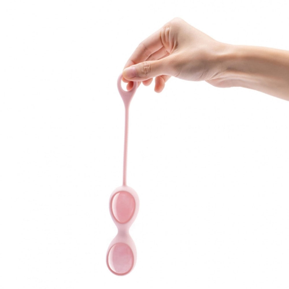 Le Wand Crystal Yoni Eggs in Rose Quartz | Melody's Room