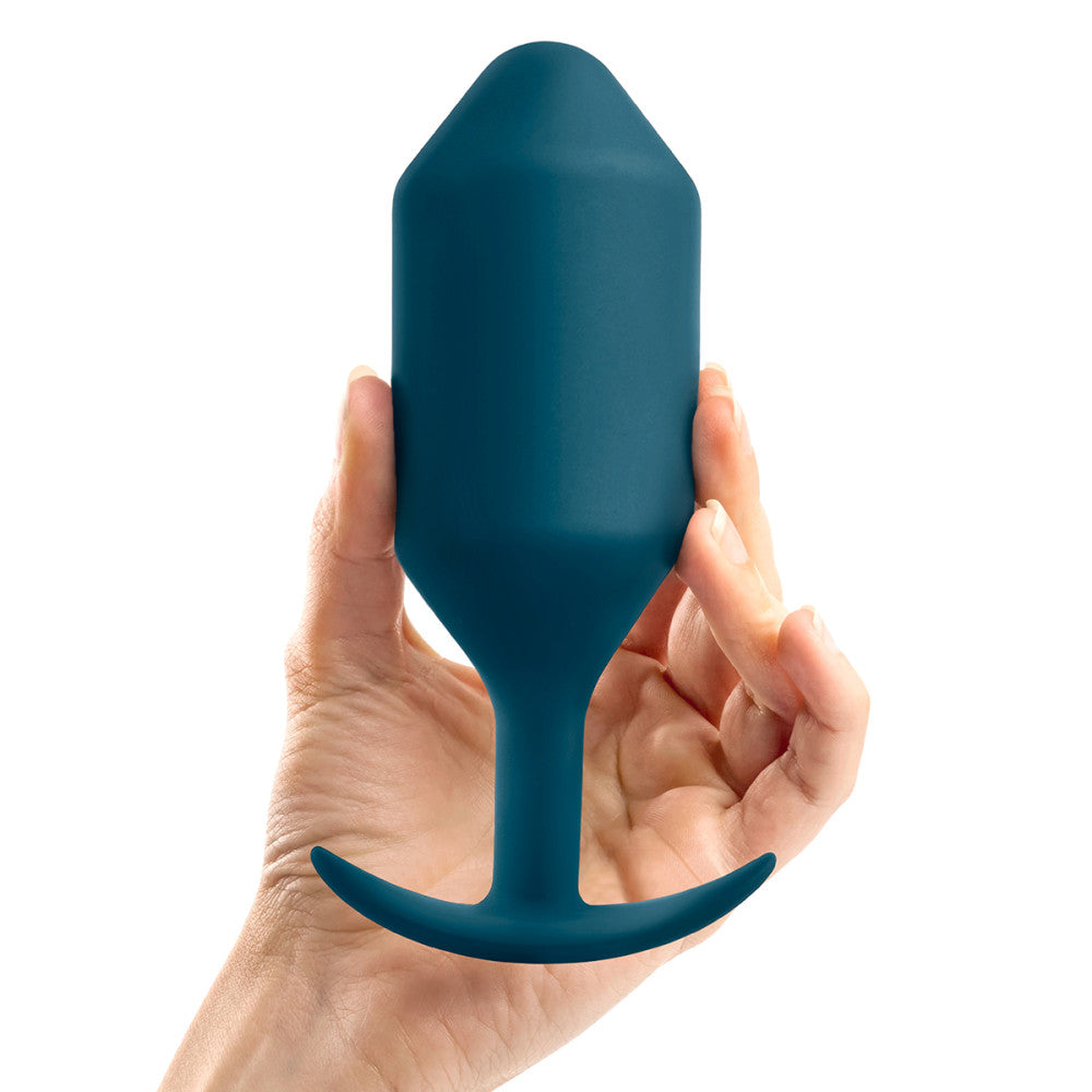 B-Vibe Snug Plug 6 XXXL Black Anal Toys - Melody's Room