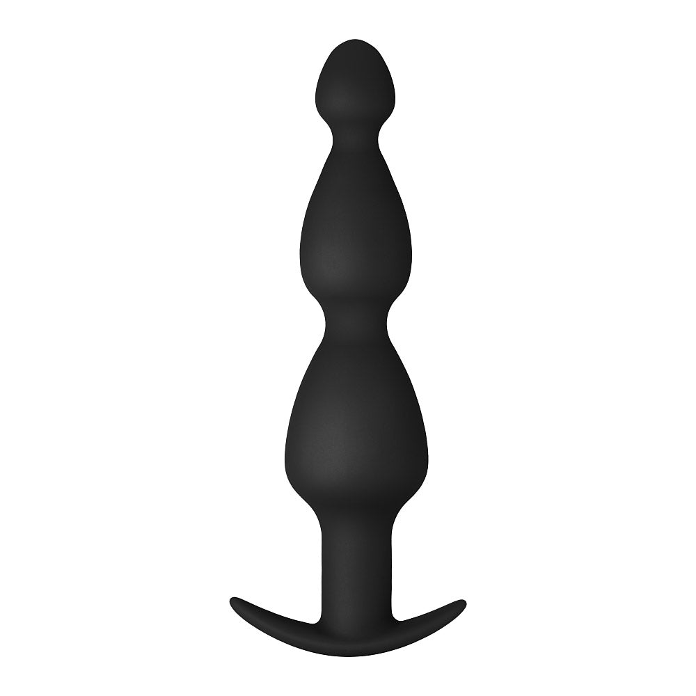 FORTO F-52 Cone Black Anal Beads - Melody's Room