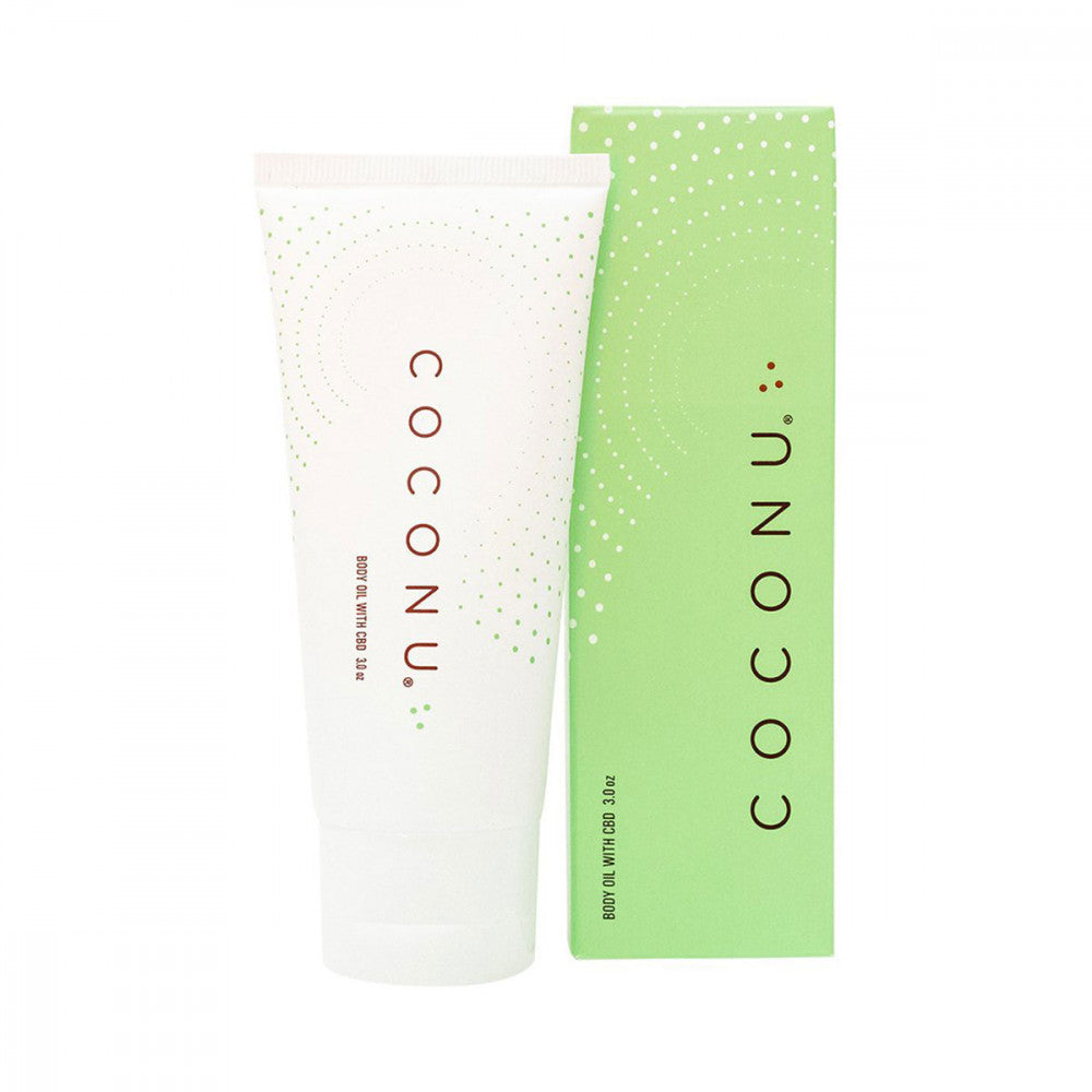 Coconu Body Oil 3 oz with CBD - Melody's Room
