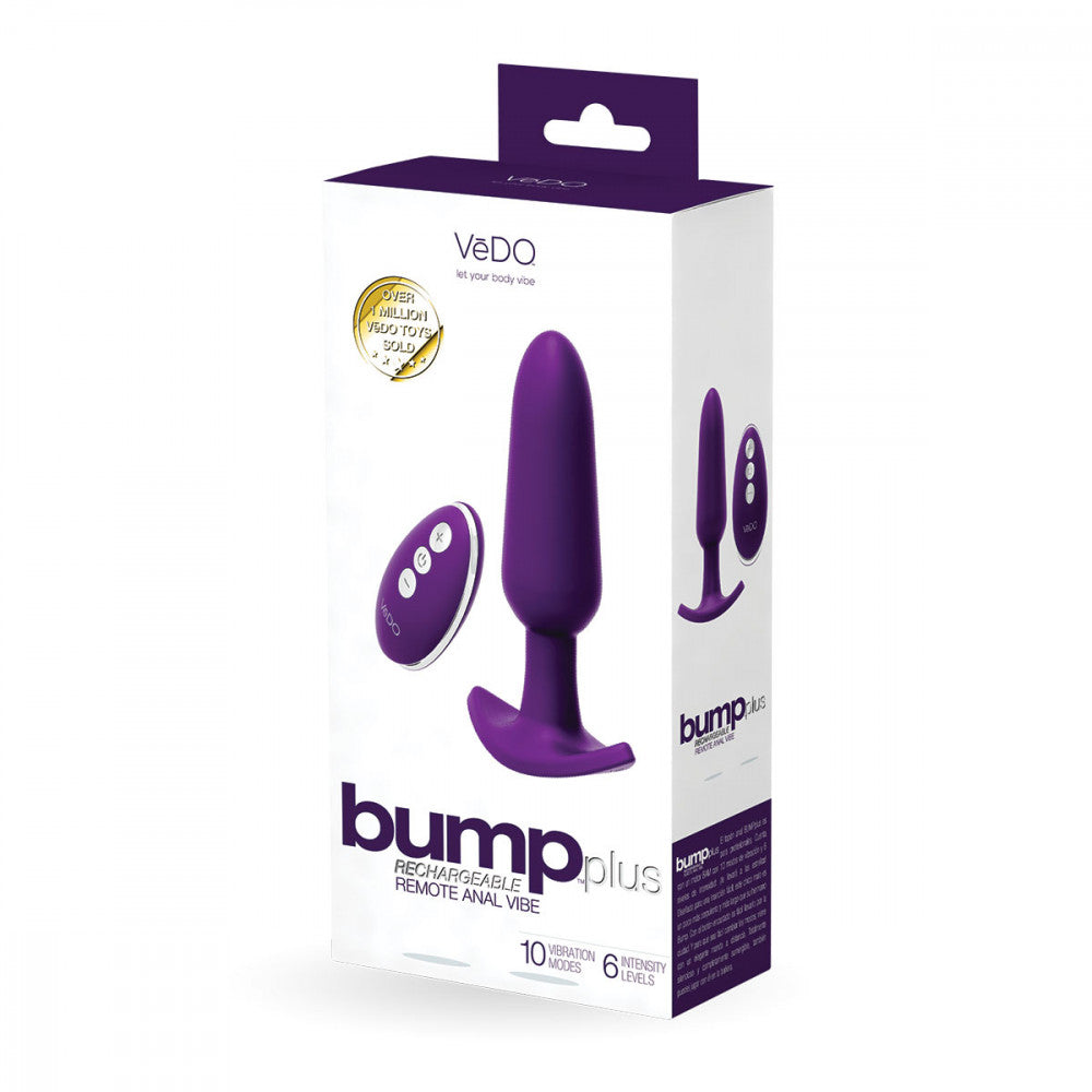 VeDO Bump Anal Plug Vibe PLUS - Melody's Room