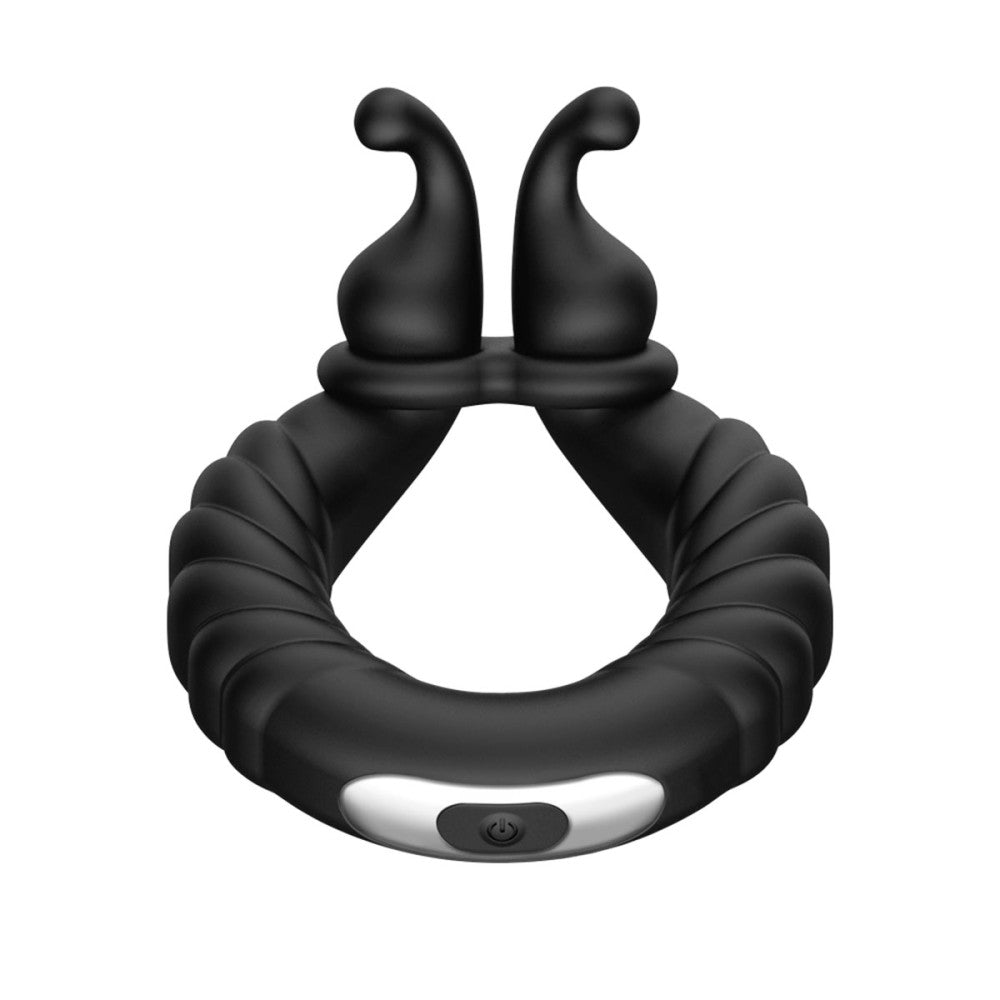 FORTO F-24 Textured Vibrating C-Ring - Melody's Room