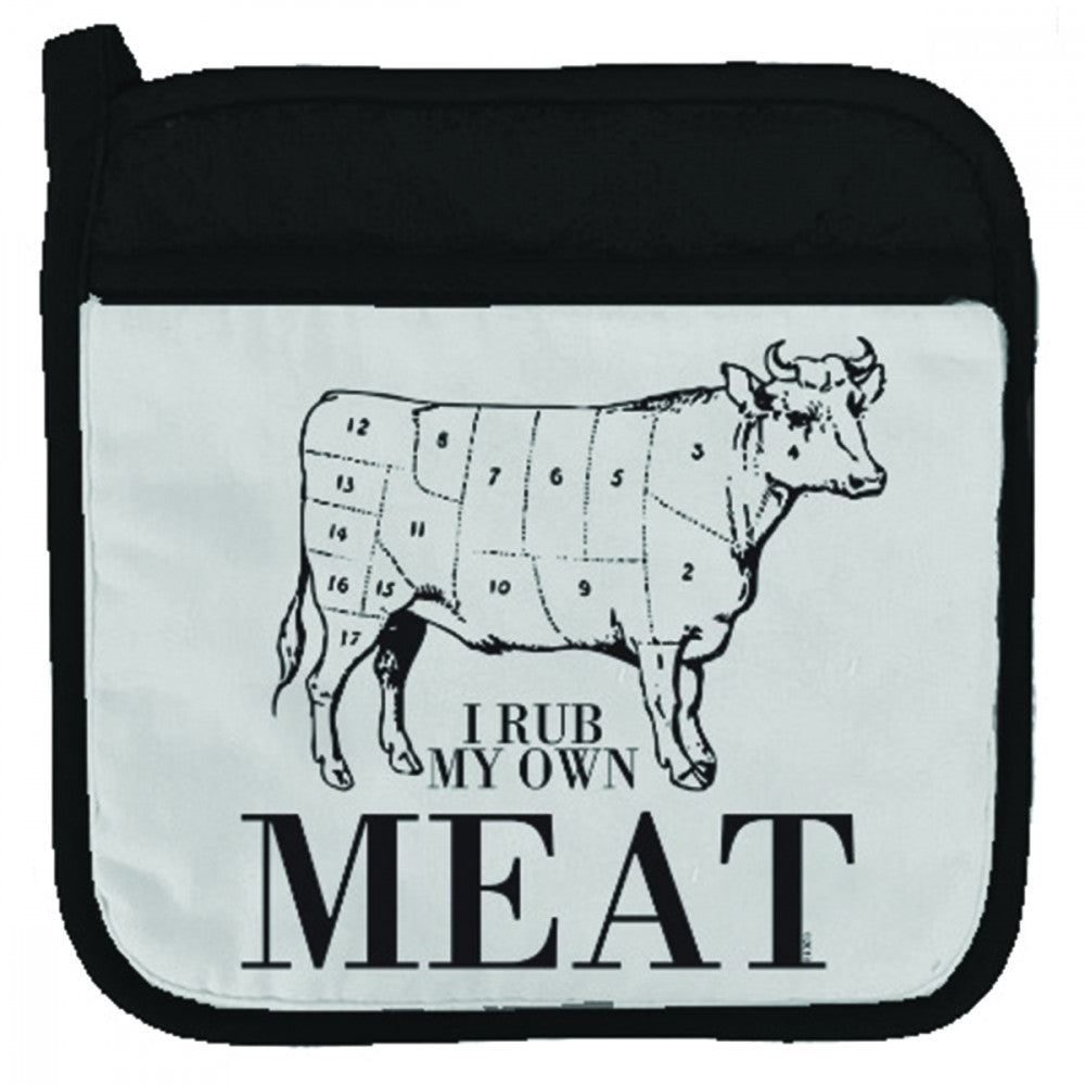 Twisted Wares I Rub My Own Meat Potholder - Melody's Room