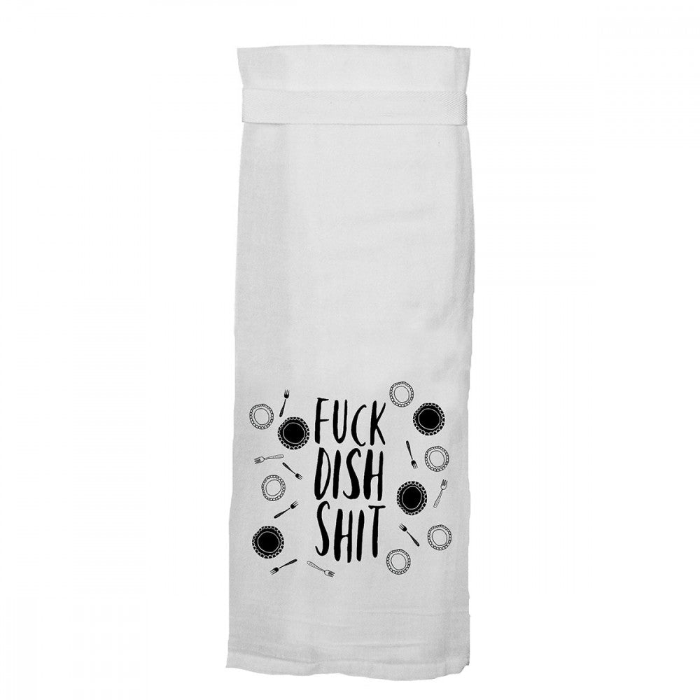Twisted Wares Fuck Dish Shit Flour Towel - Melody's Room