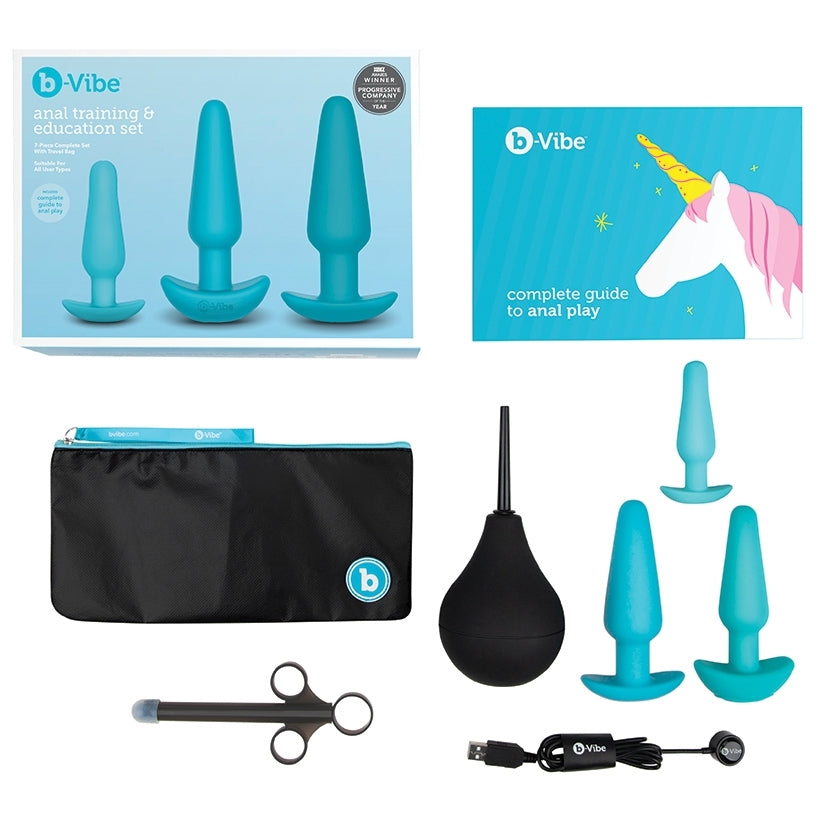 B-Vibe Teal Anal Training Set - Melody's Room