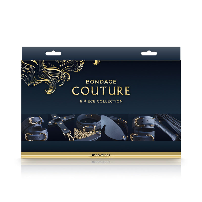 Bondage Couture Blue 6 Piece Kit - Melody's Room BDSM