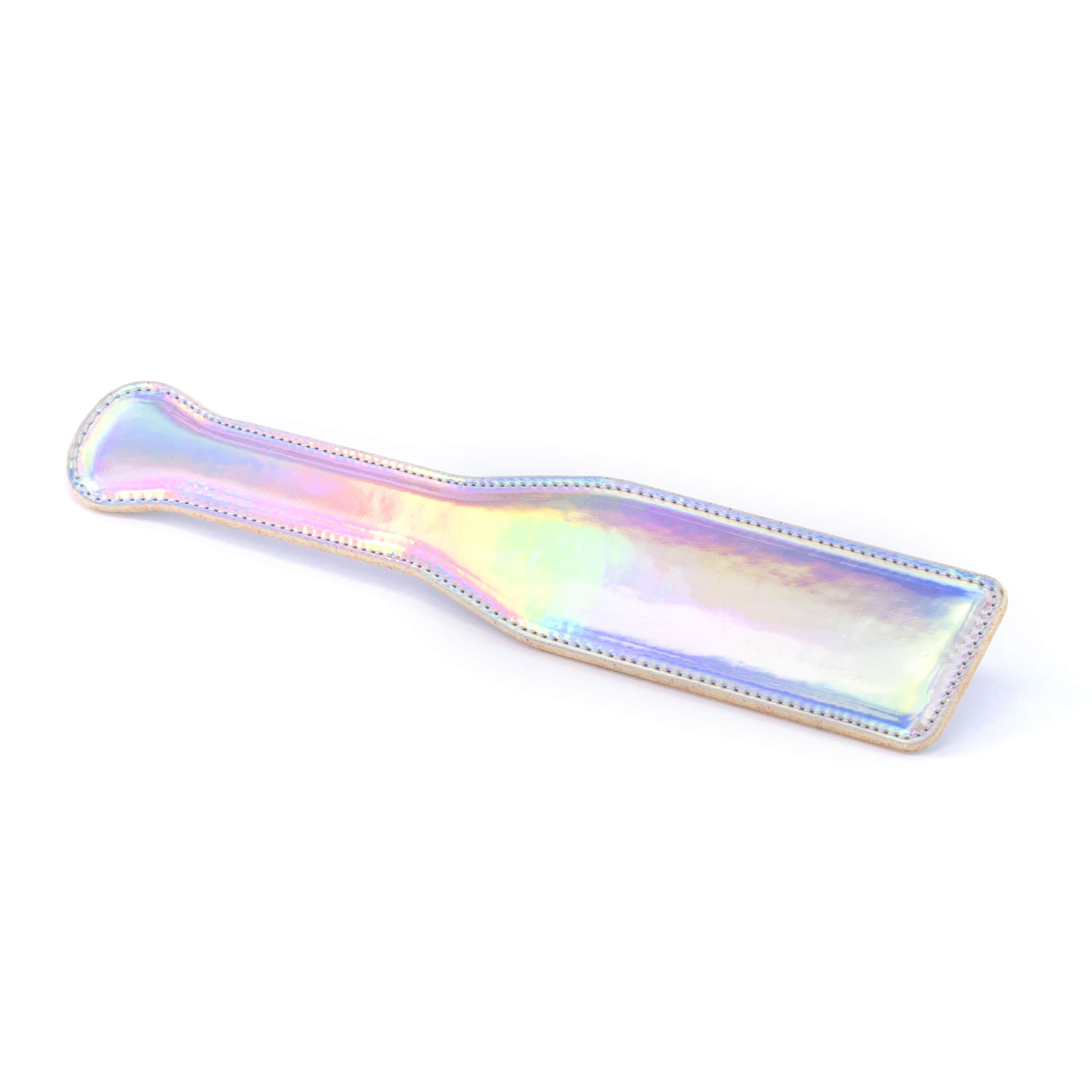 Cosmo Rainbow Holographic Bondage Paddle | Melody's Room