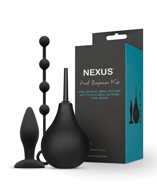 Nexus Range Beginner Anal Kit with Beads, Plug & Douche - Melody's Room