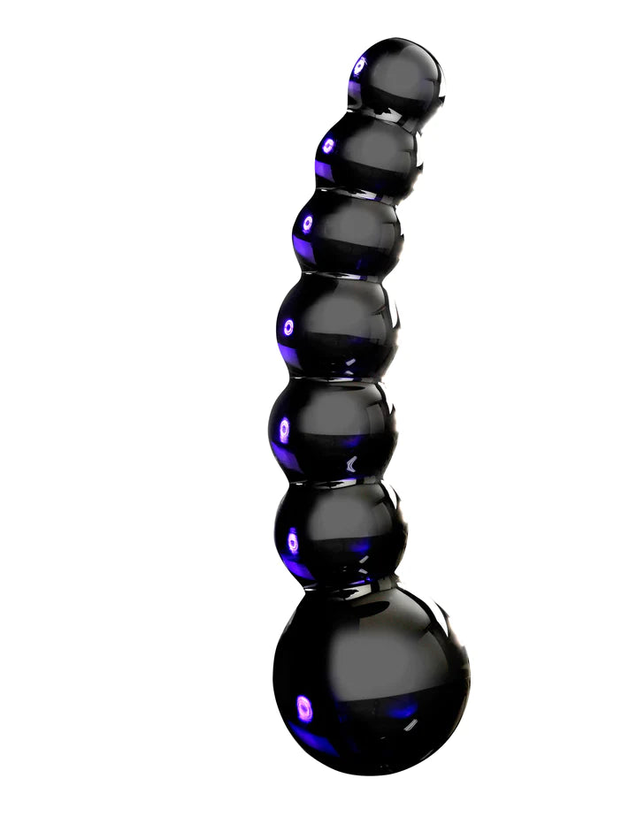 Icicles No. 66 Glass Beaded Anal Dildo | Melody's Room